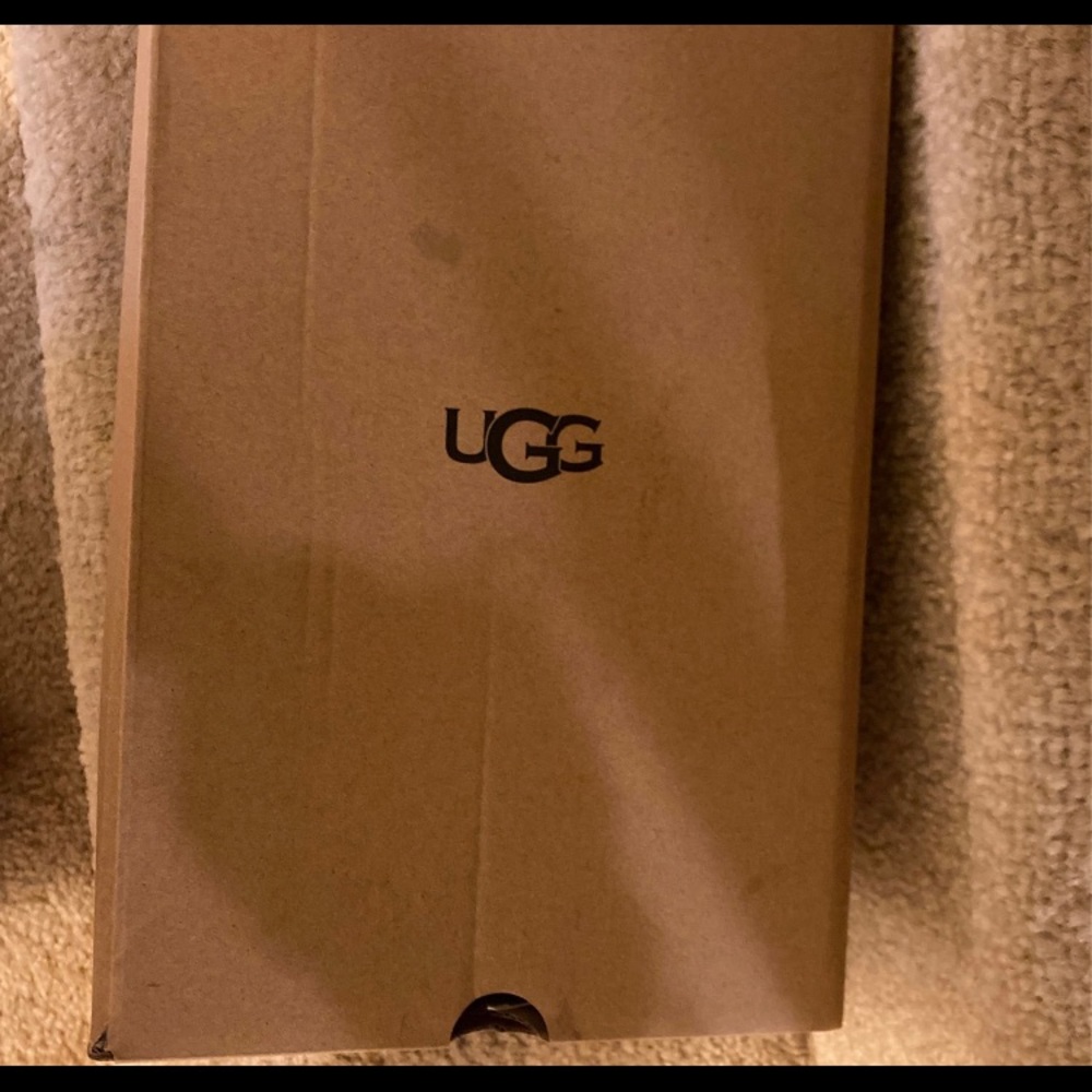 Yellow ugg slippers